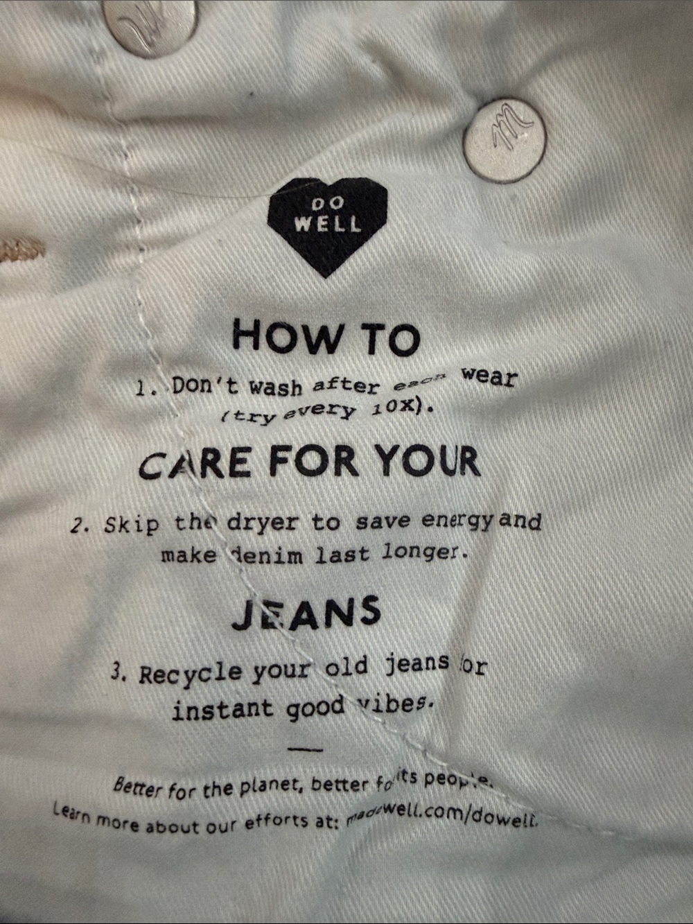 Madewell The Perfect Vintage High Rise Straight Jeans Raw Hem 29 - Picture 10 of 13